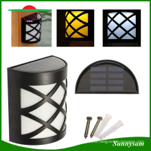 6 LED Solar Powered Outdoor Outdoor Garden Patio Cubierta de la terraza Roof Wall Pathway Light